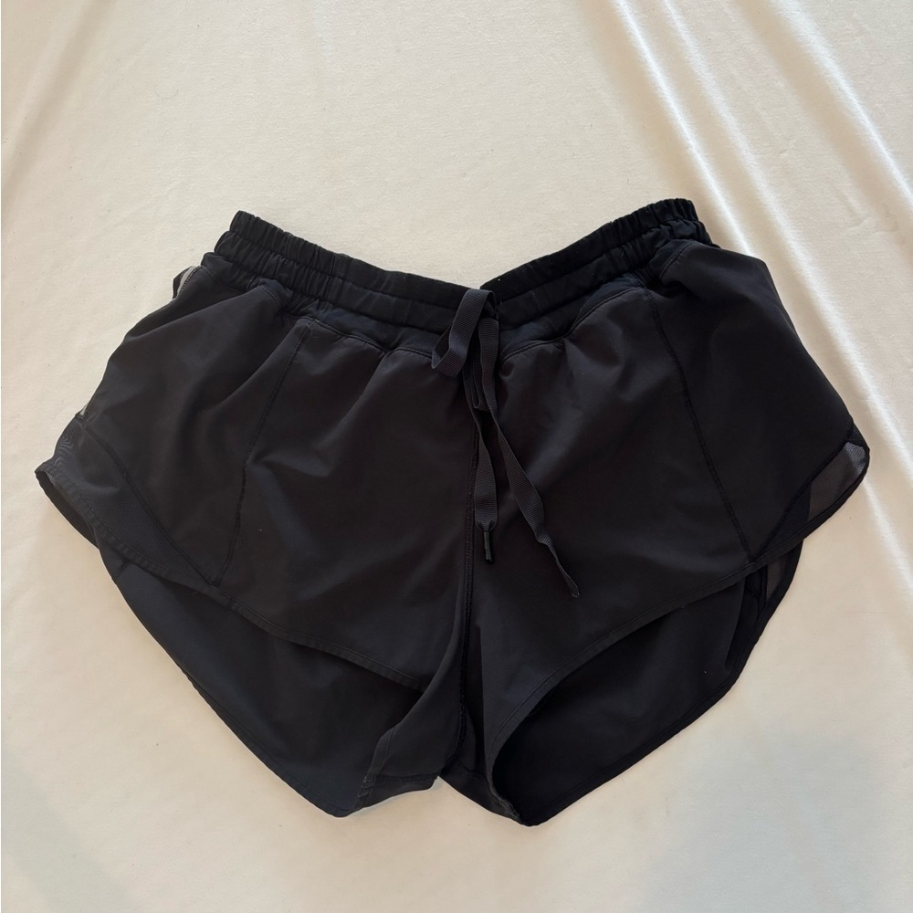 Women's Black Lululemon Shorts